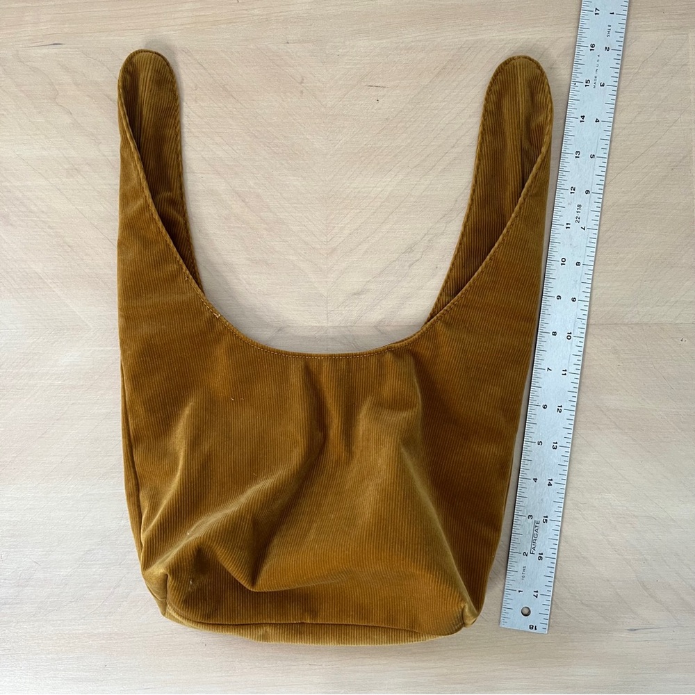 Merit Beauty The Signature Bag Brown Corduroy Knot Makeup Bag - Picture 6 of 6